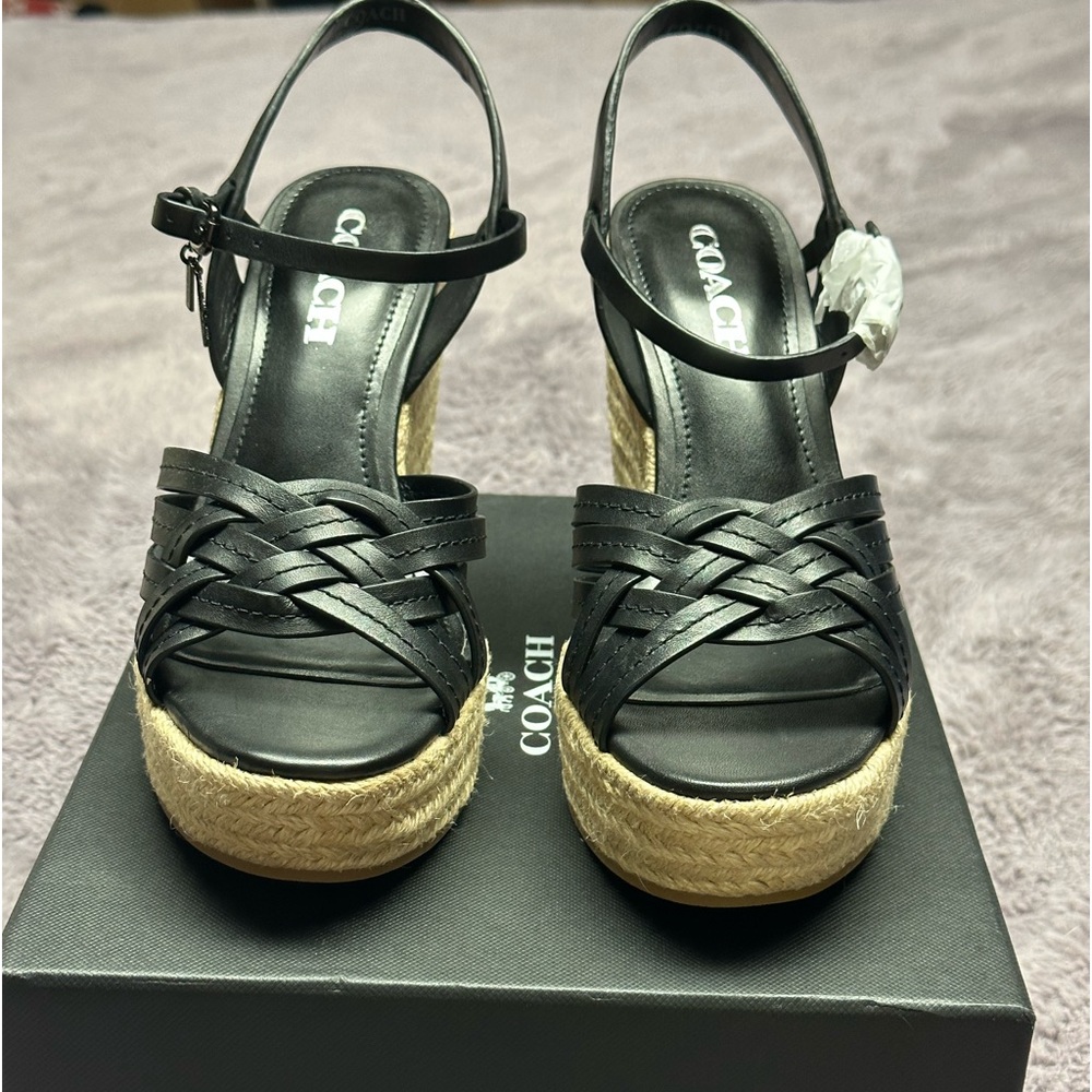 Coach Wedge Sandals - BNIB